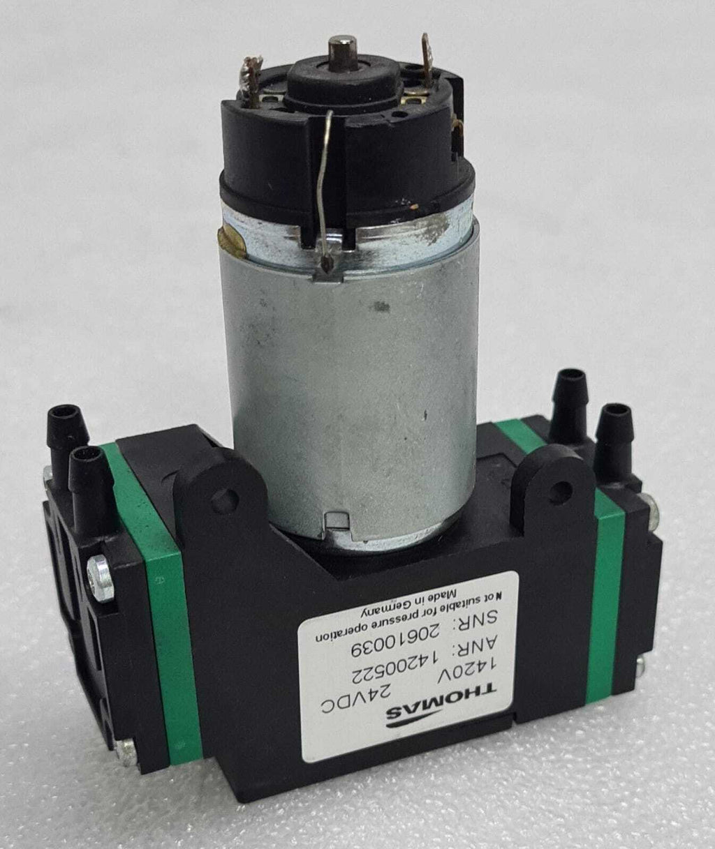 Thomas 1420V 14200522 24VDC Miniature Pump Brushless 29011615 3780 RPM