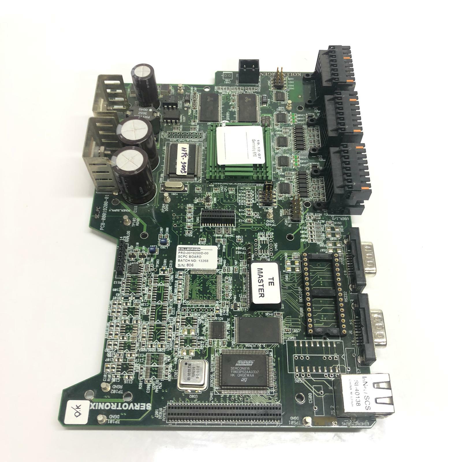 kollmorgen SCPC BOARD AKD PRD-0019200D-00 Servo Drive