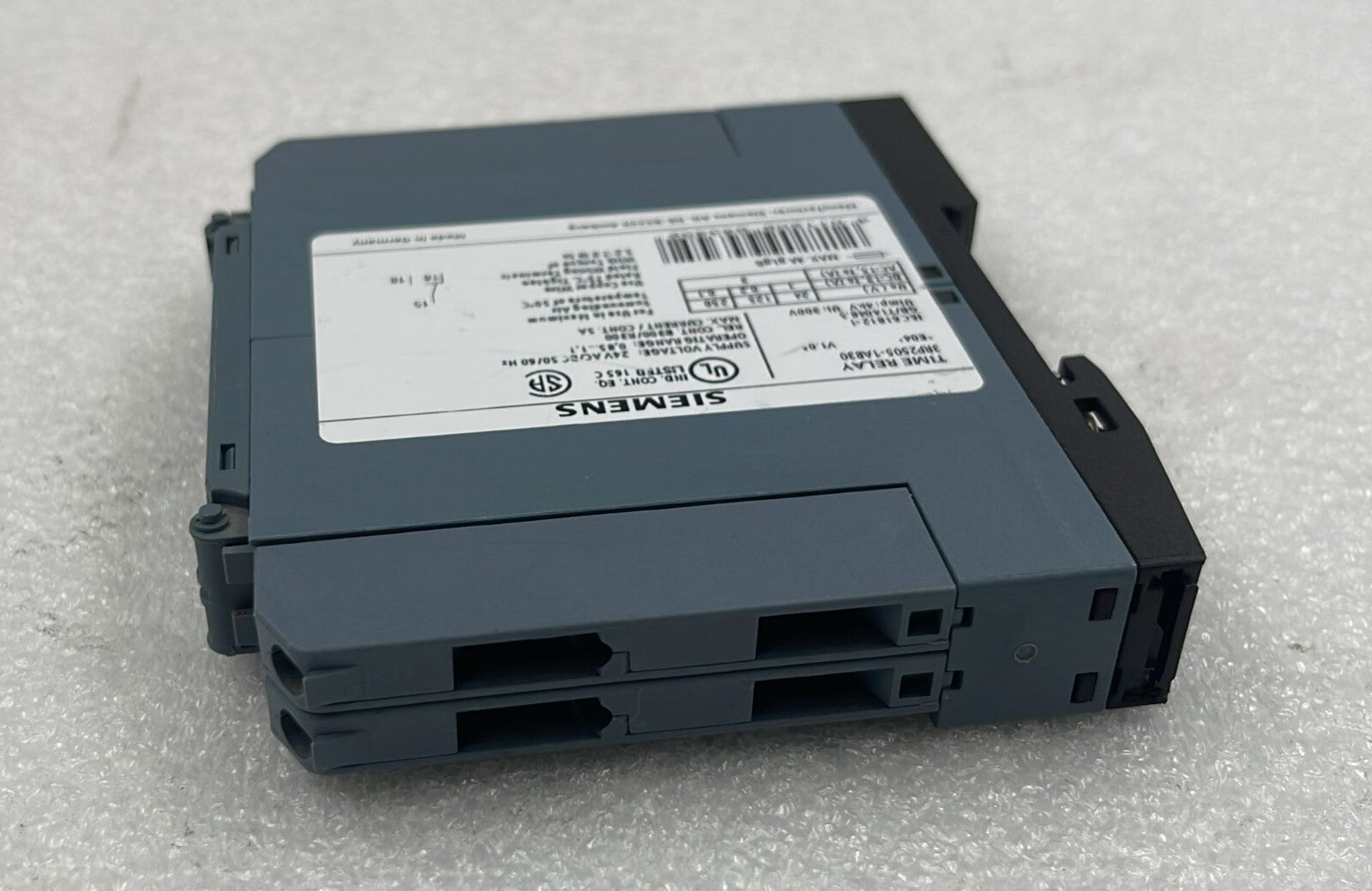 SIEMENS TIME RELAY 3RP2505-1AB30 V1.05