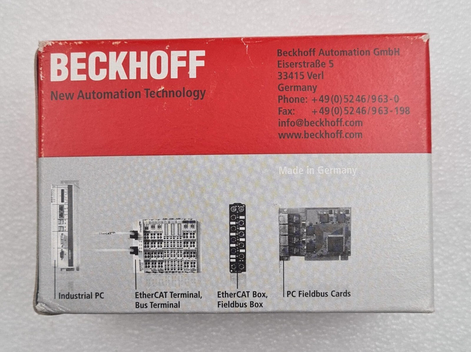 NEW SEALED - BECKHOFF AX5805 EtherCAT Terminal Safety Driver Module Board