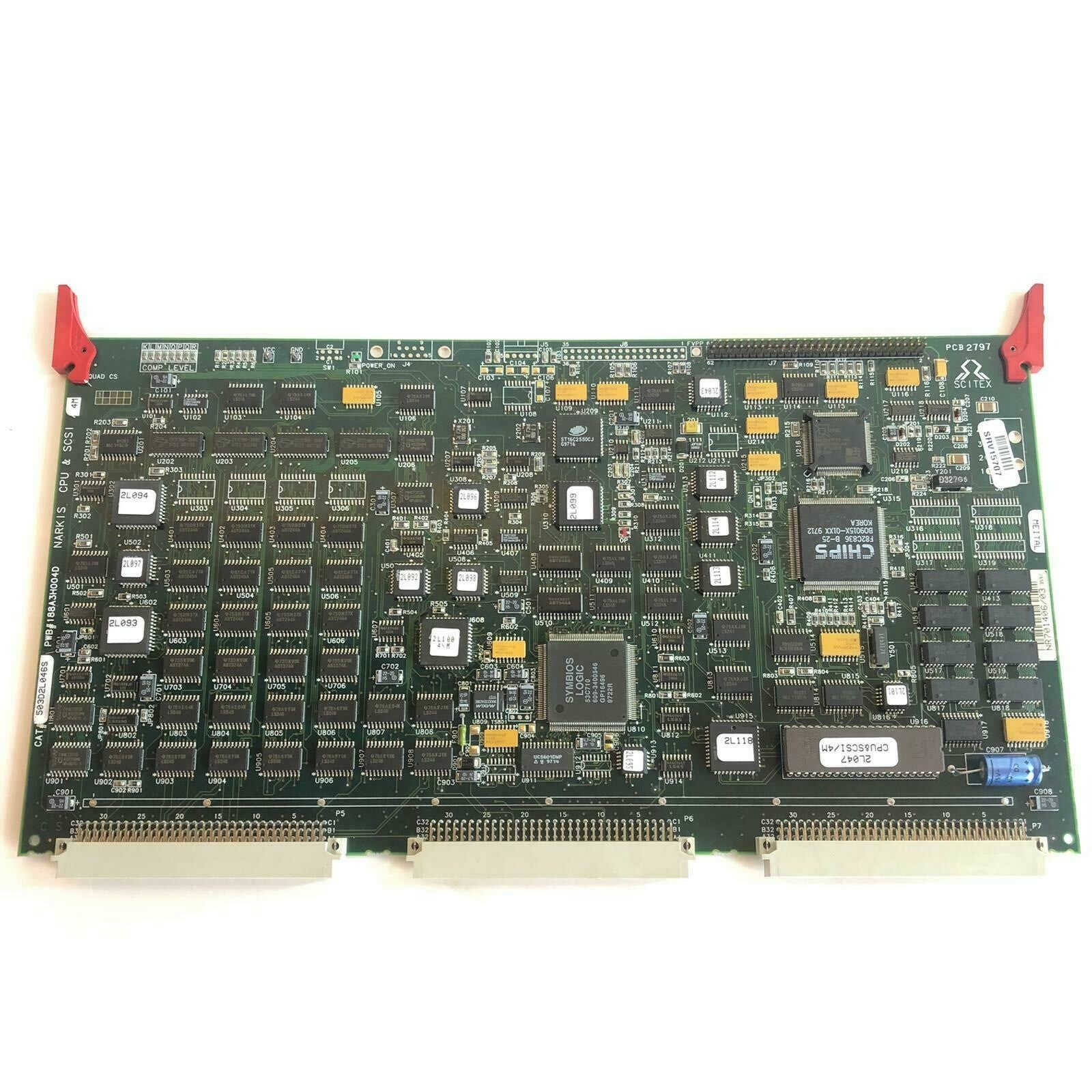 Scitex Narkis CPU & SCSI 4/M 503D2L046S 188A3H004D PrePress Equipment