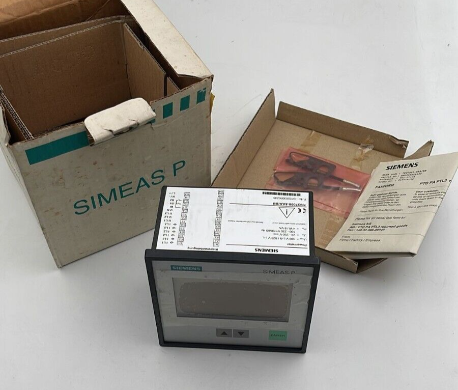 NEW - Siemens SIMEAS P 7KG7000-8AA/BB Power Meter