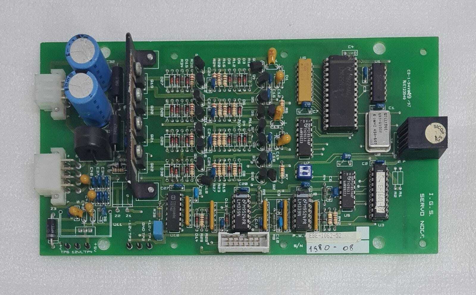 I.G.S. Servo Node EBE-1062-52 Board EAS-1268-52 EAS-1268-52 For HP Indigo
