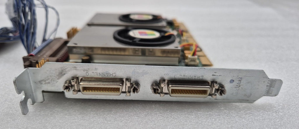 Matrox HELIOS XCL/ODYSSEY XCL 7108-01 073M2MDBCL W/ Camera Link 7120_00 Adapter