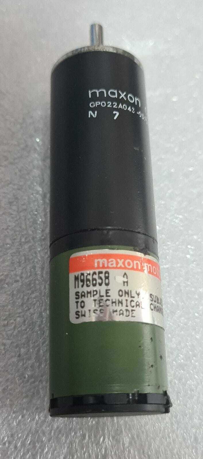 Maxon GP022A043 -0370D1A00A  M96658 DC Gear & Motor