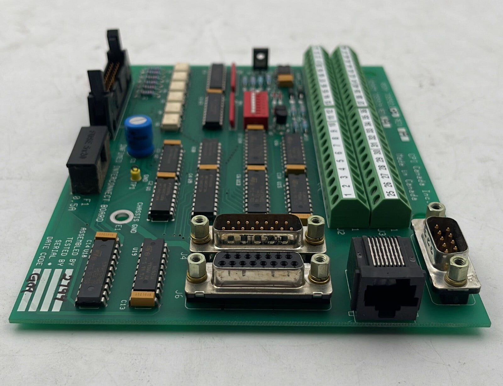 INDICO X-Ray CPI Infimed Interconnect Board PWB 735921 SCHEM 735919 PWB 735920