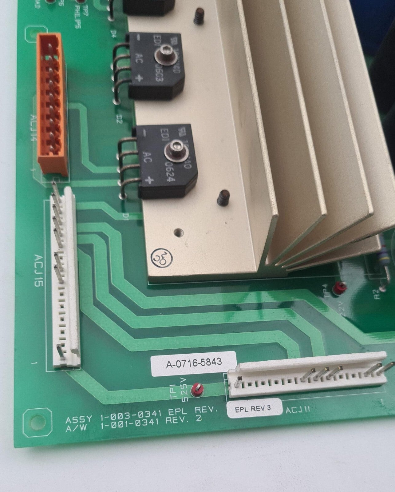 Hologic AC Power Distribution Board 1-003-0341 to Selenia Lorad M-IV