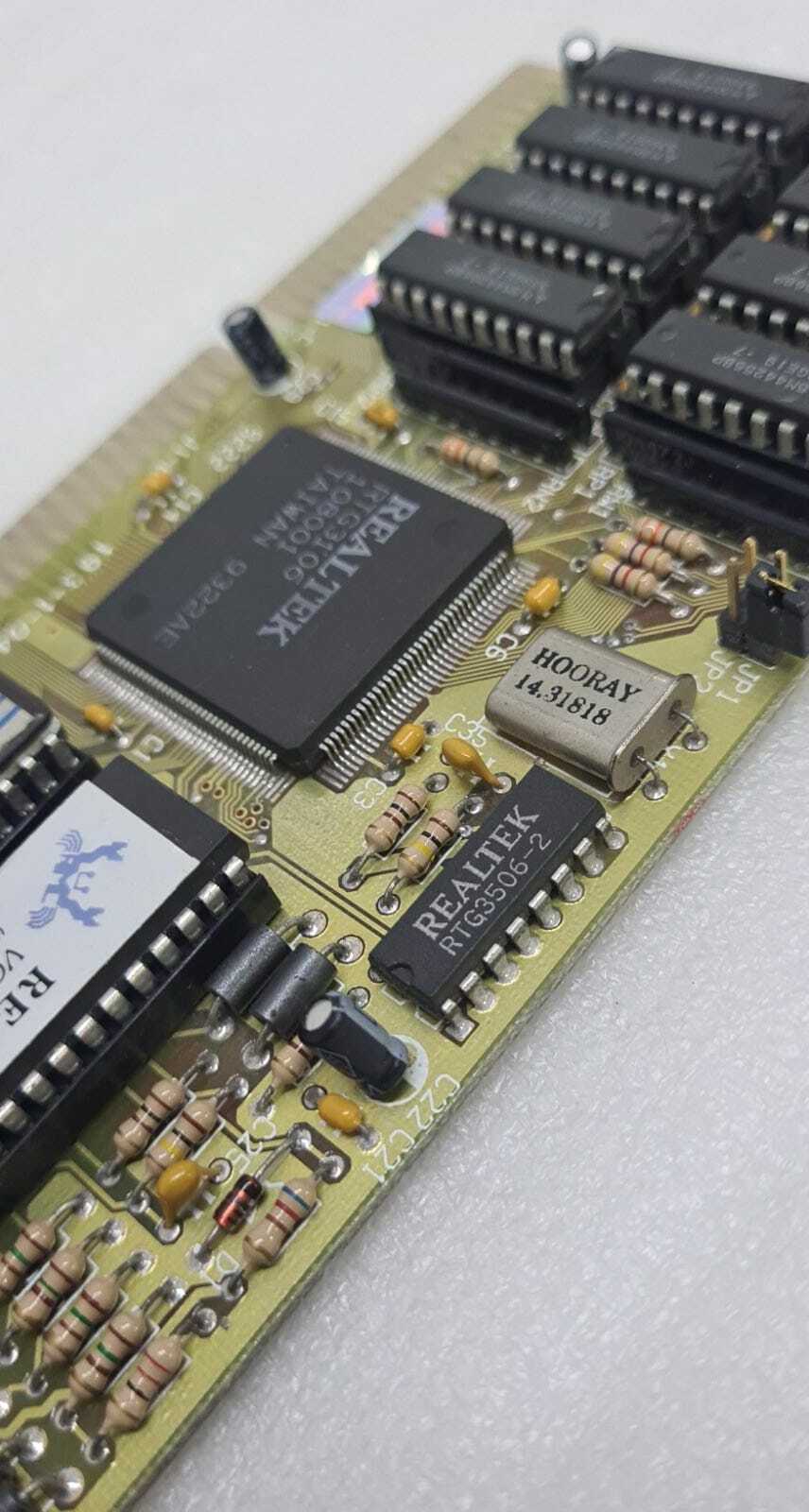 REALTEK RTG3106 VGA ISA 193-1-0492 Graphic Video Card