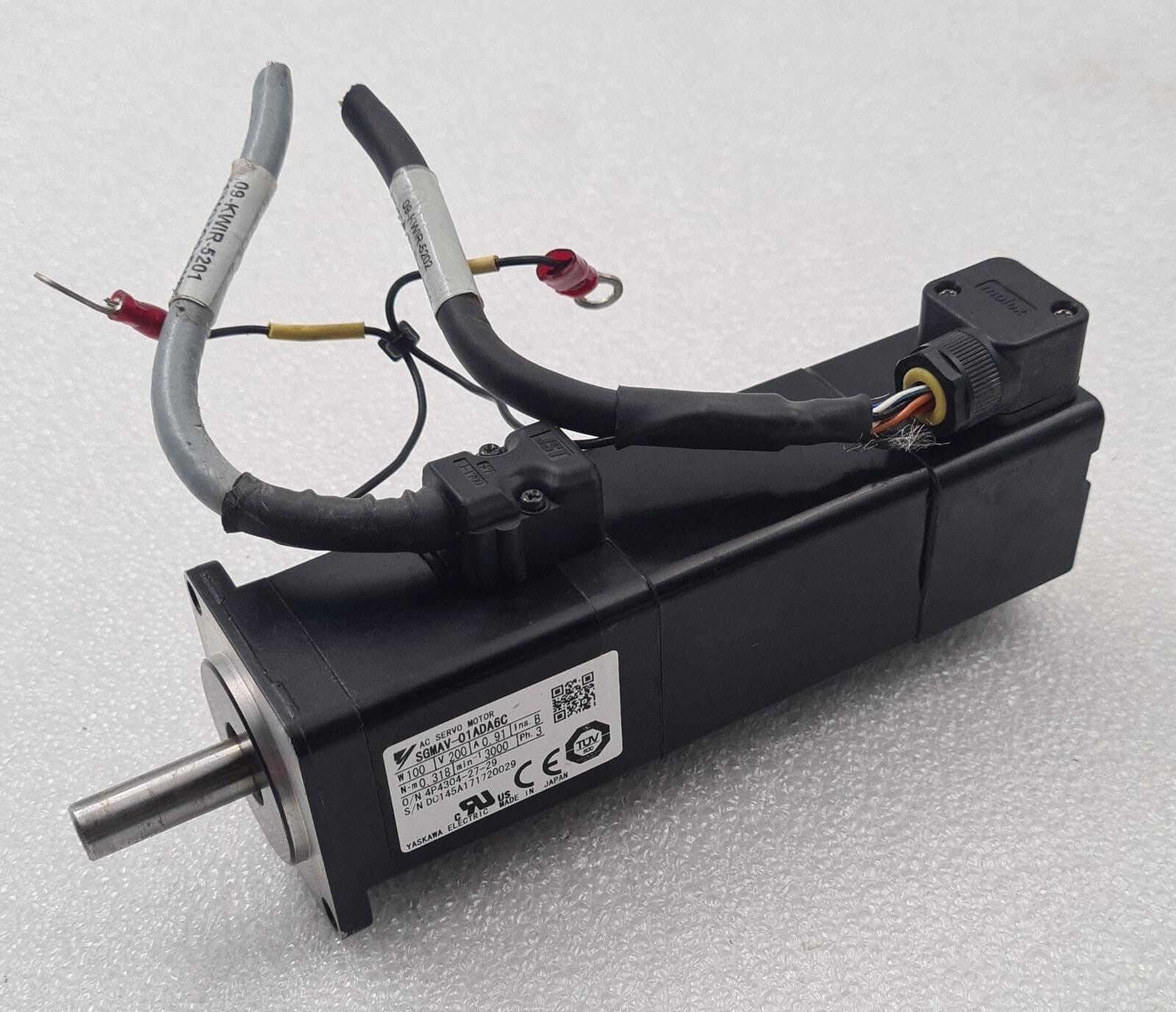 YASKAWA SGMAV-01ADA6C AC SERVO MOTOR **AS-IS**