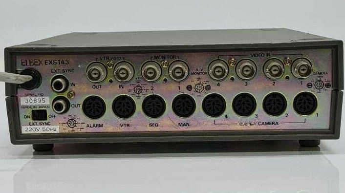 Elbex Switcher EXS143 CCTV Video Control Vga Security Controller