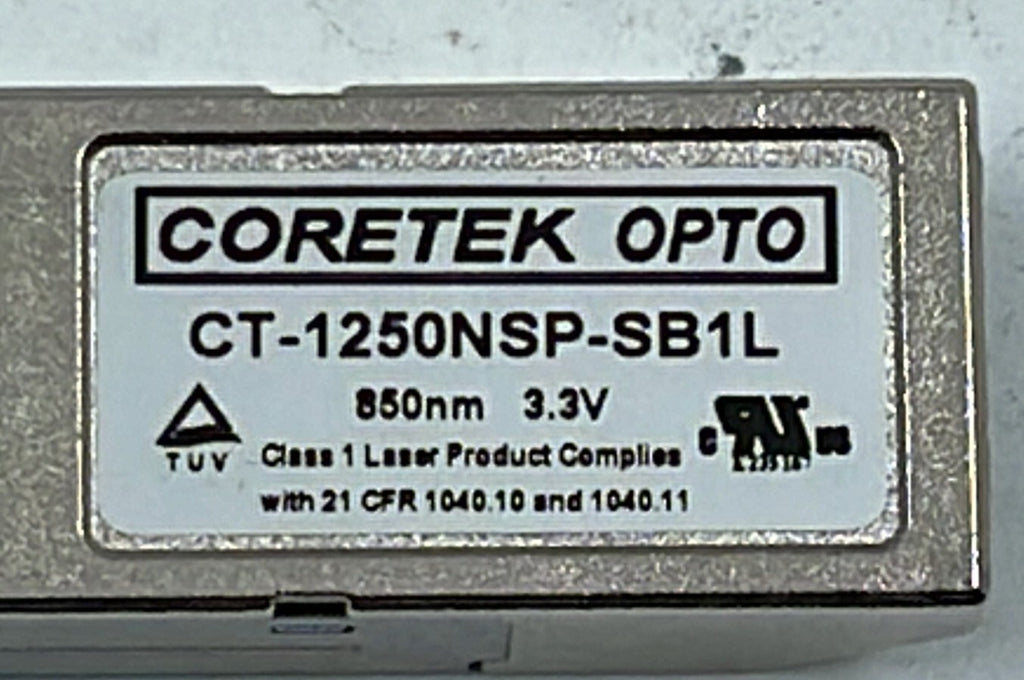 CORETEK OPTO CT-1250NSP-SB1L 85nm 3.3V