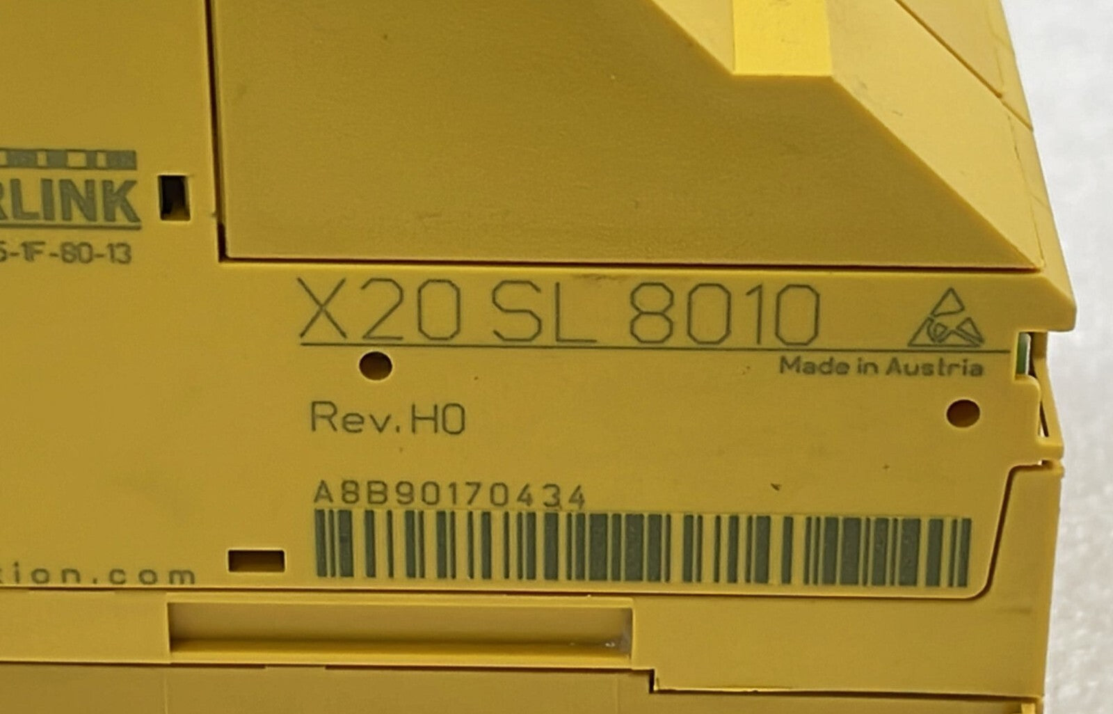 B&R Automation Ethernet POWERLINK X20 SL 8010 SafeLOGIC controller