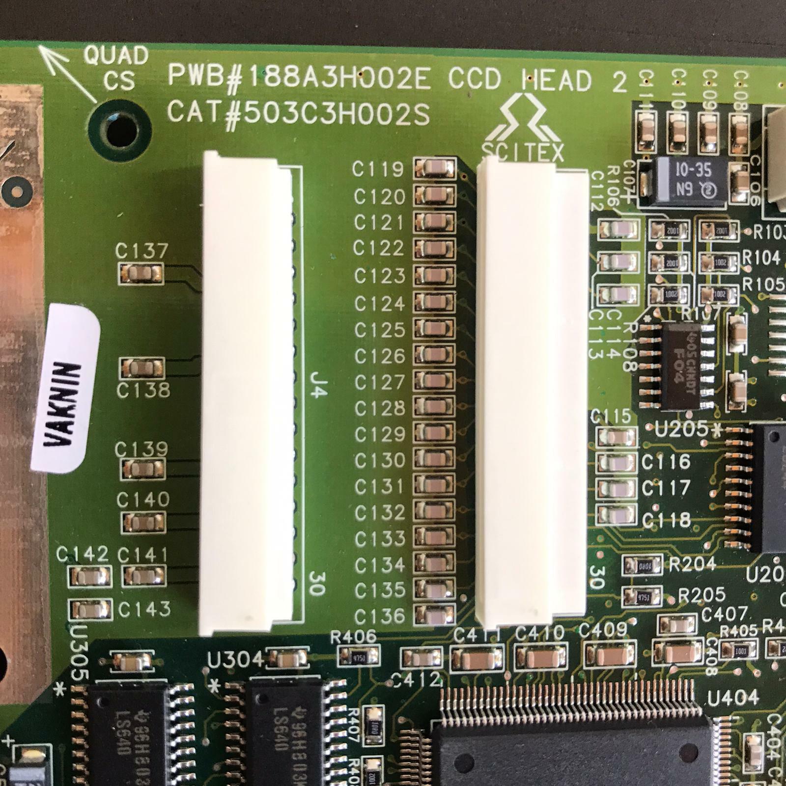 Creo Scitex CCD HEAD 2 Board CAT 503C3H002S PWB 188A3H002E FLEX EPF8820AQC160-4