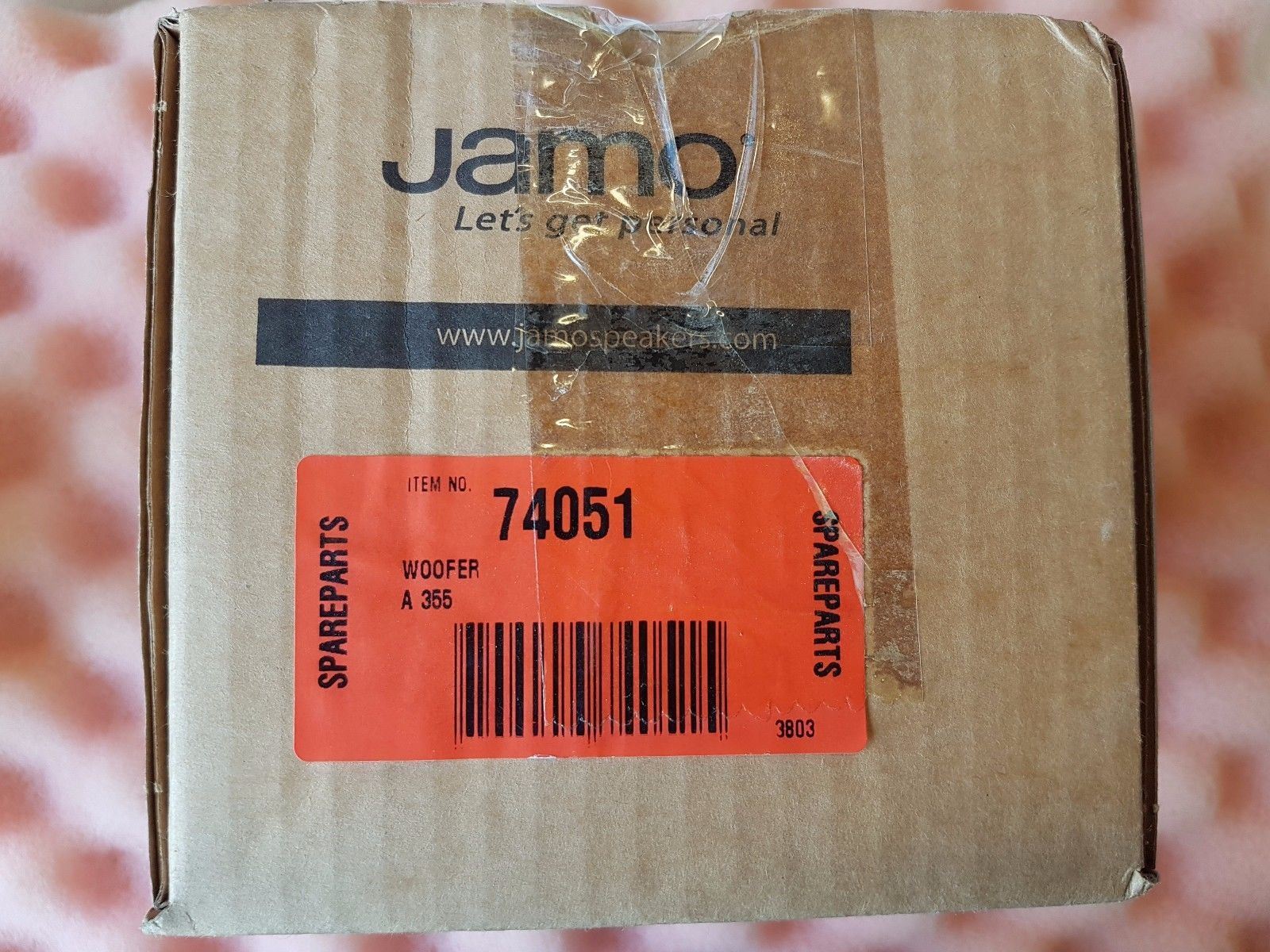 Jamo Speakers Woofer A 355 74051 New In Box Super Surround Black Sound