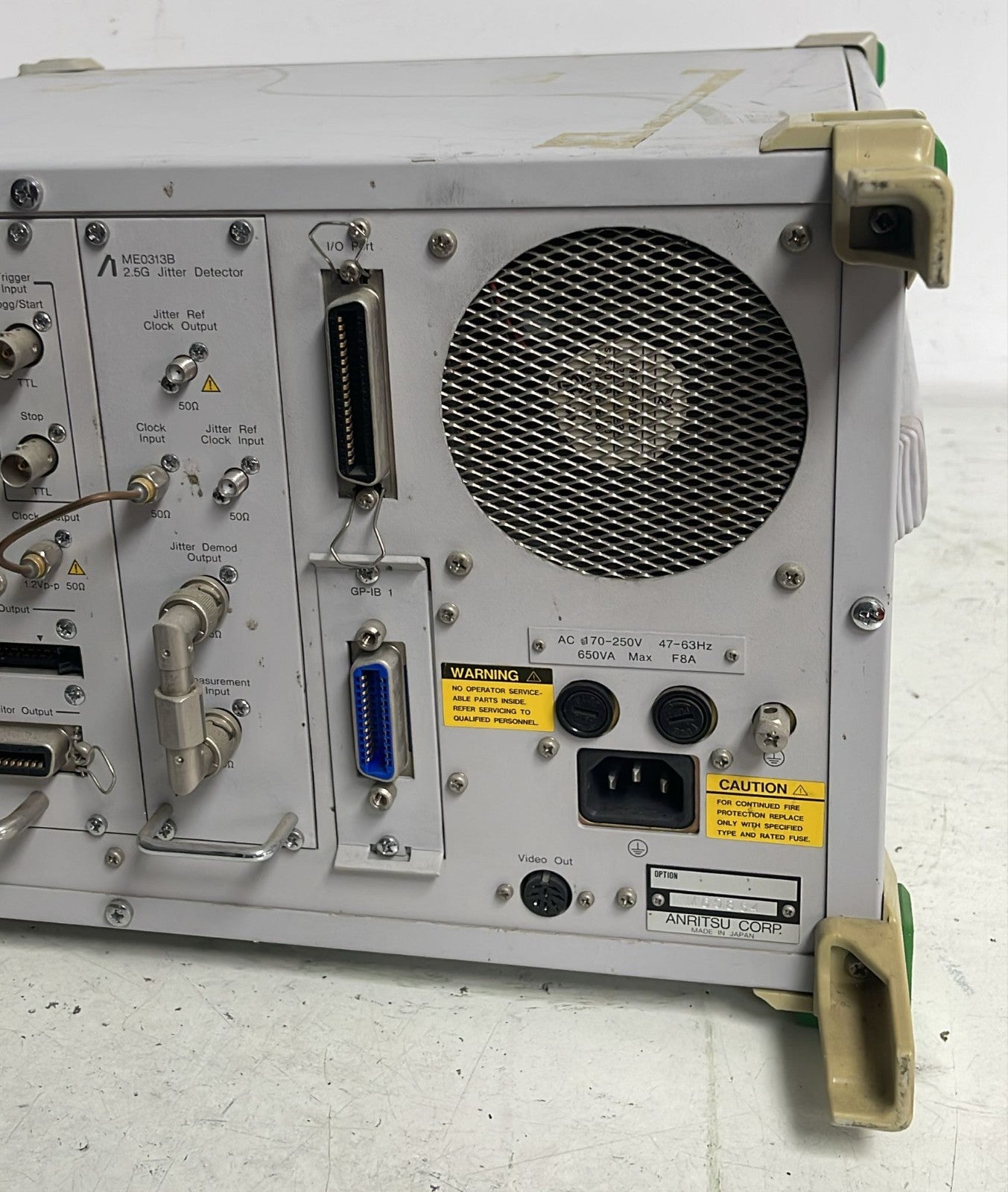 Anritsu ME3620A SDH / Sonet Analyzer Receiver ** AS IS