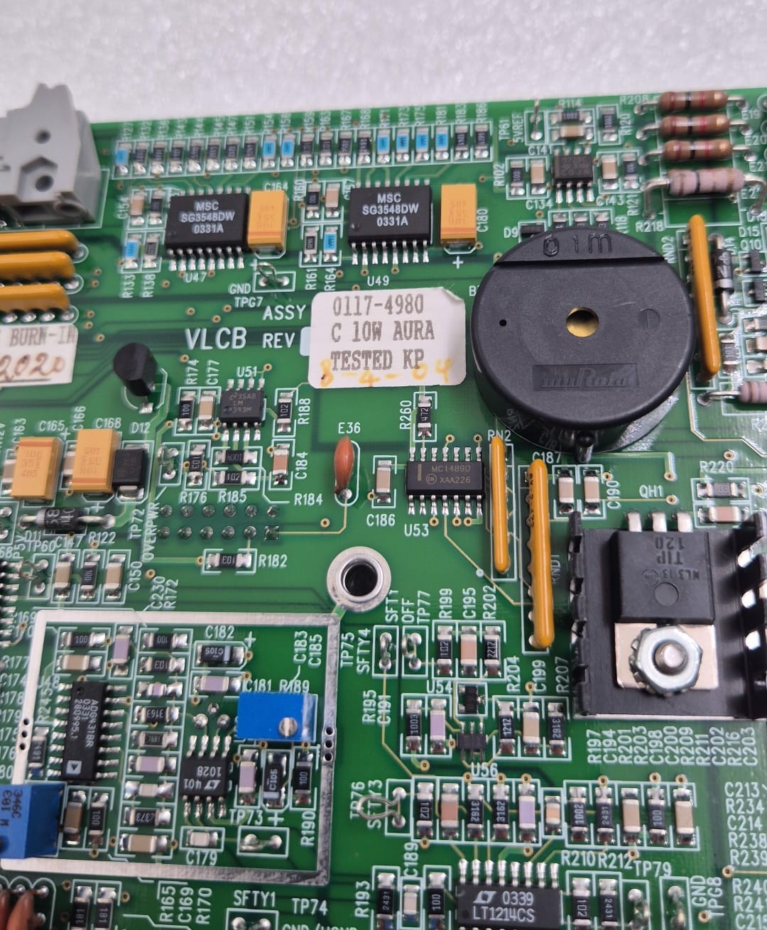 LaserScope 0117-4980 C 10W Board for Aura i / LYRA Surgical Laser System