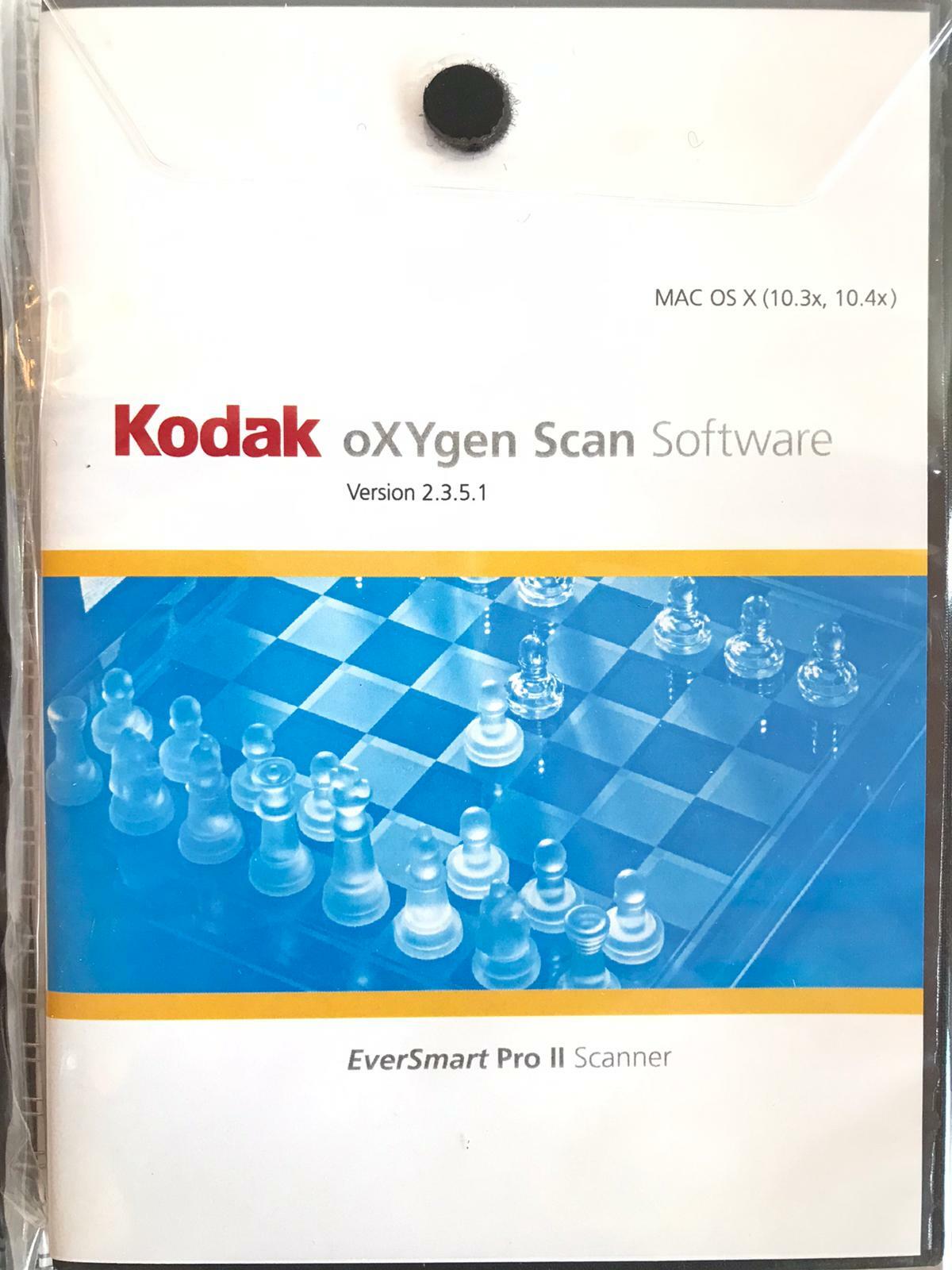 Kodak Eversmart Firewire Upgrade Kit Documentation oXYgen Scan For Supreme Pro 2