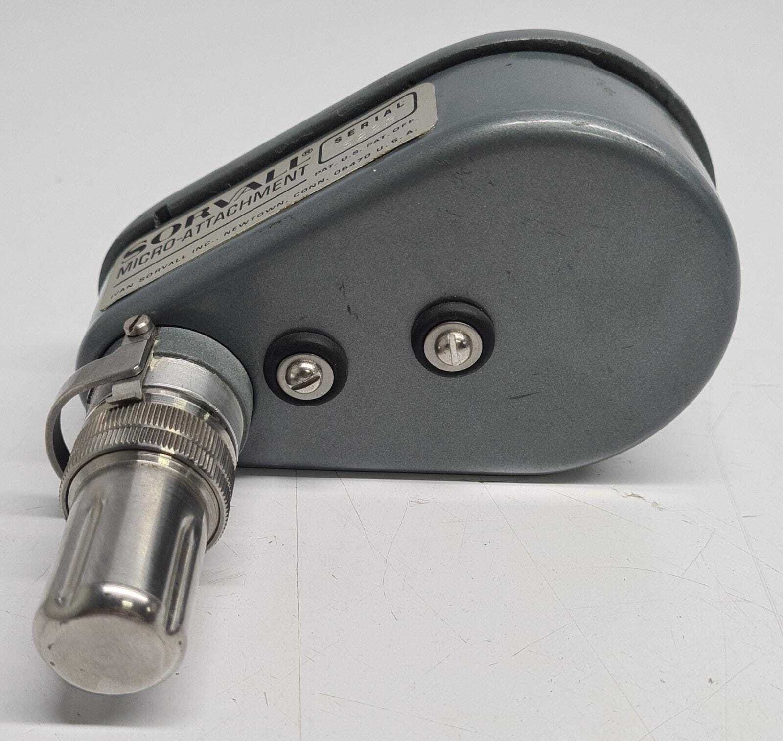 SORVALL Micro Attachment Omni-Mixer OM-2000 Micro Cup Homogenizer