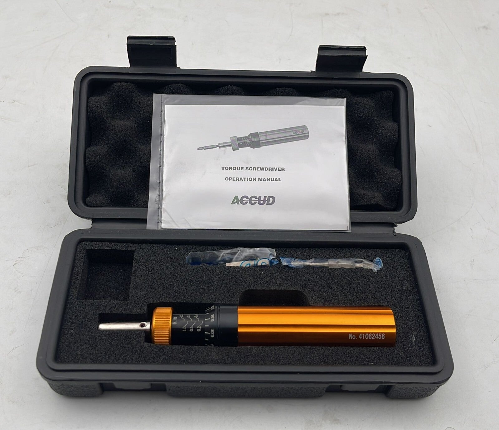 [LOT OF 7] NEW - ACCUD Torque Screwdriver 0.24-1.2Nm