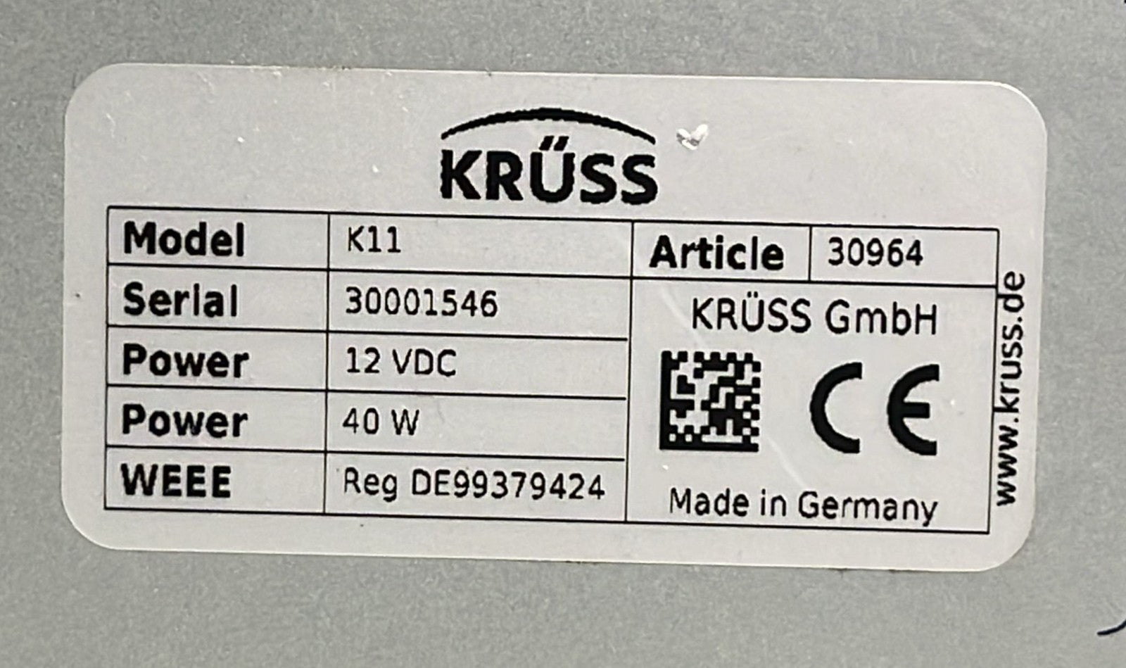 Kruss K11 Force Tensiometer **AS IS