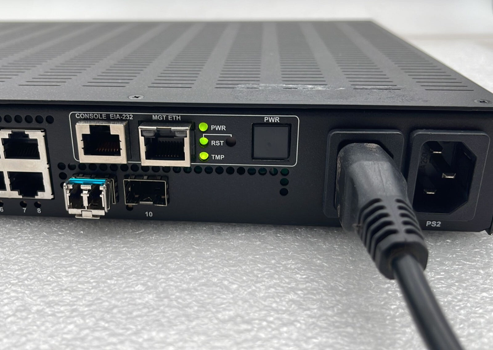 MRV OS-910 AC-2 OS910/AC-S Demarcation Platform RJ45 10/100/1000 BASE-T+2 1000FX