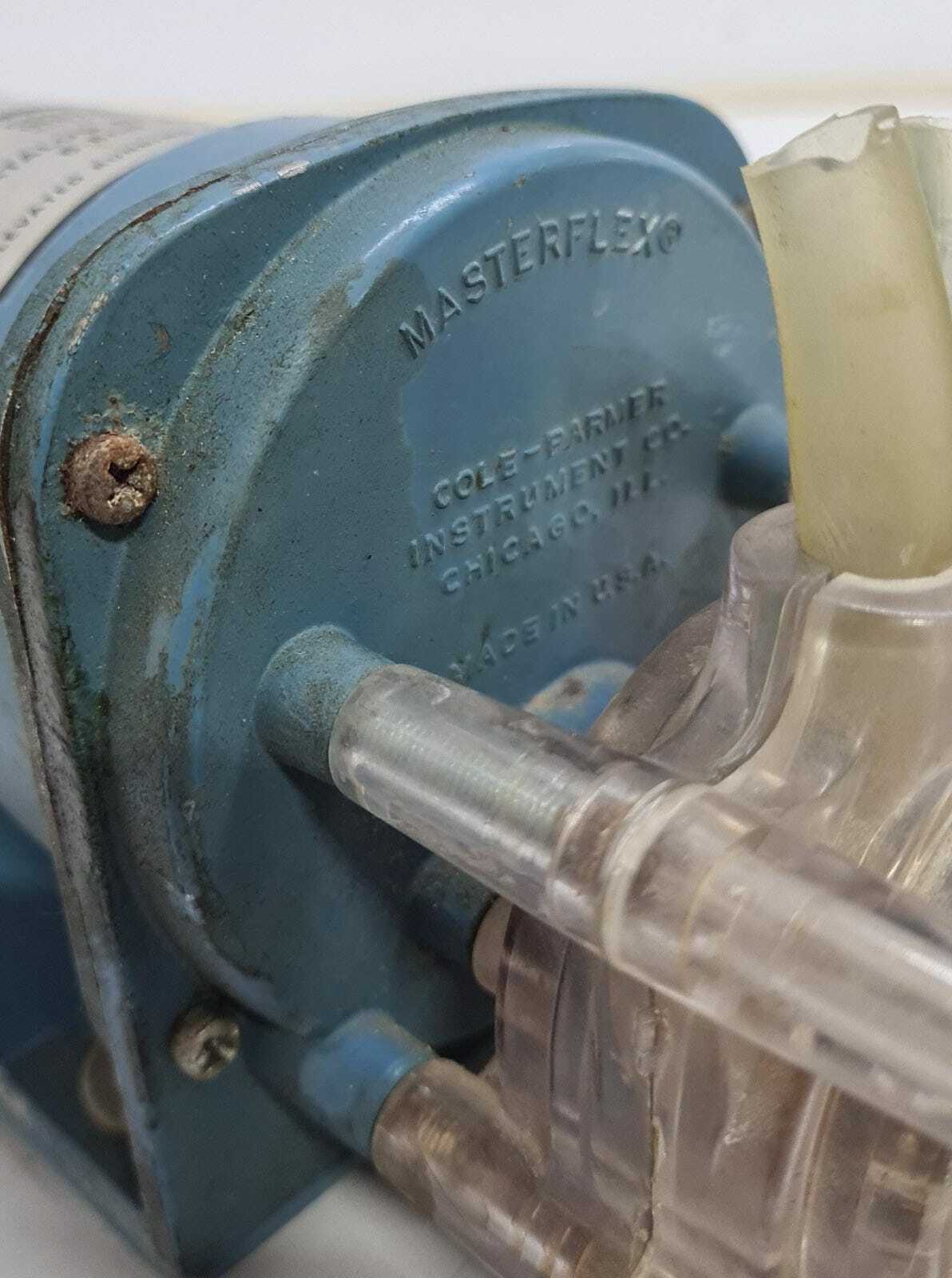 Cole-Parmer 7554-00 Master-Flex Variable Speed Drive W/ Peristaltic Pump 7018-20