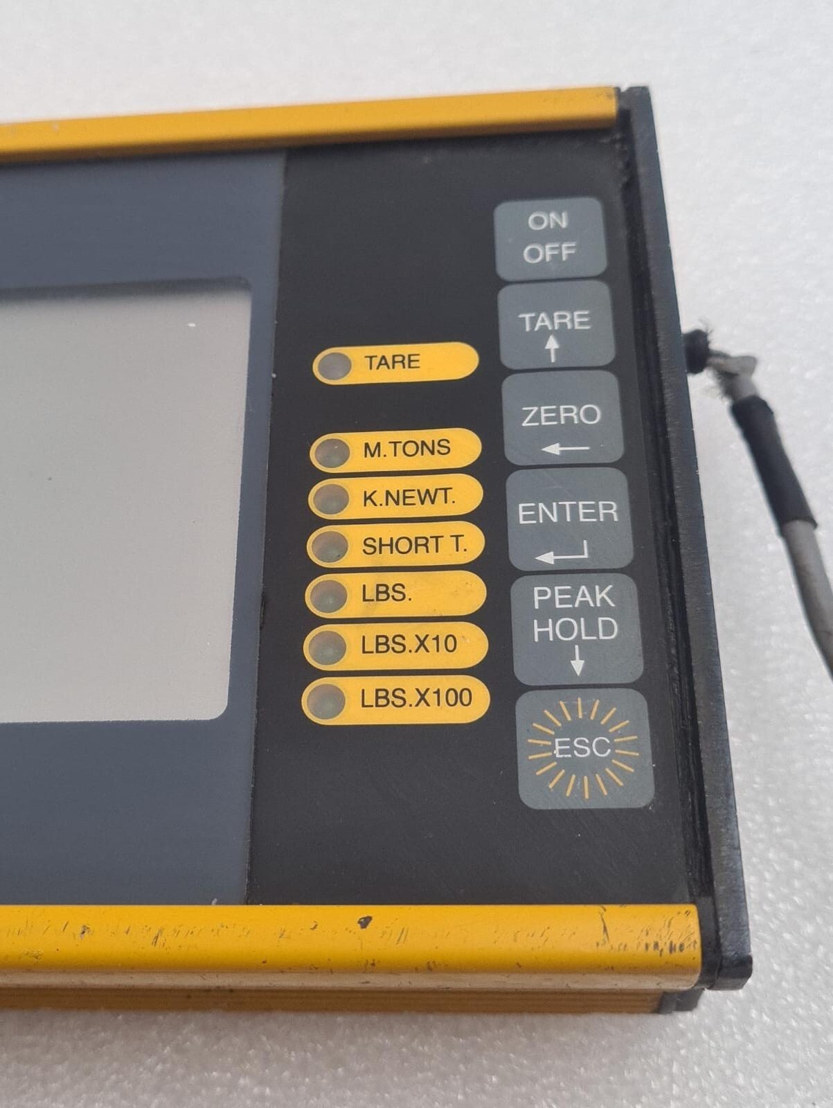 EILON RON 2100 Removable Display 12.5 TONS 12.5t Crane Load Cell Scale