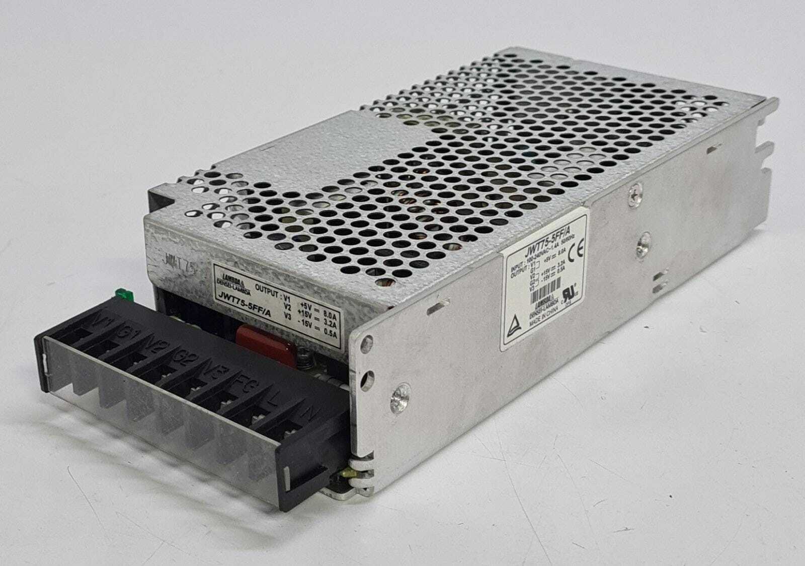 Densei-Lambda JWT75-5FF/A JWT755FFA Power Supply 100-240VAC 1.4A