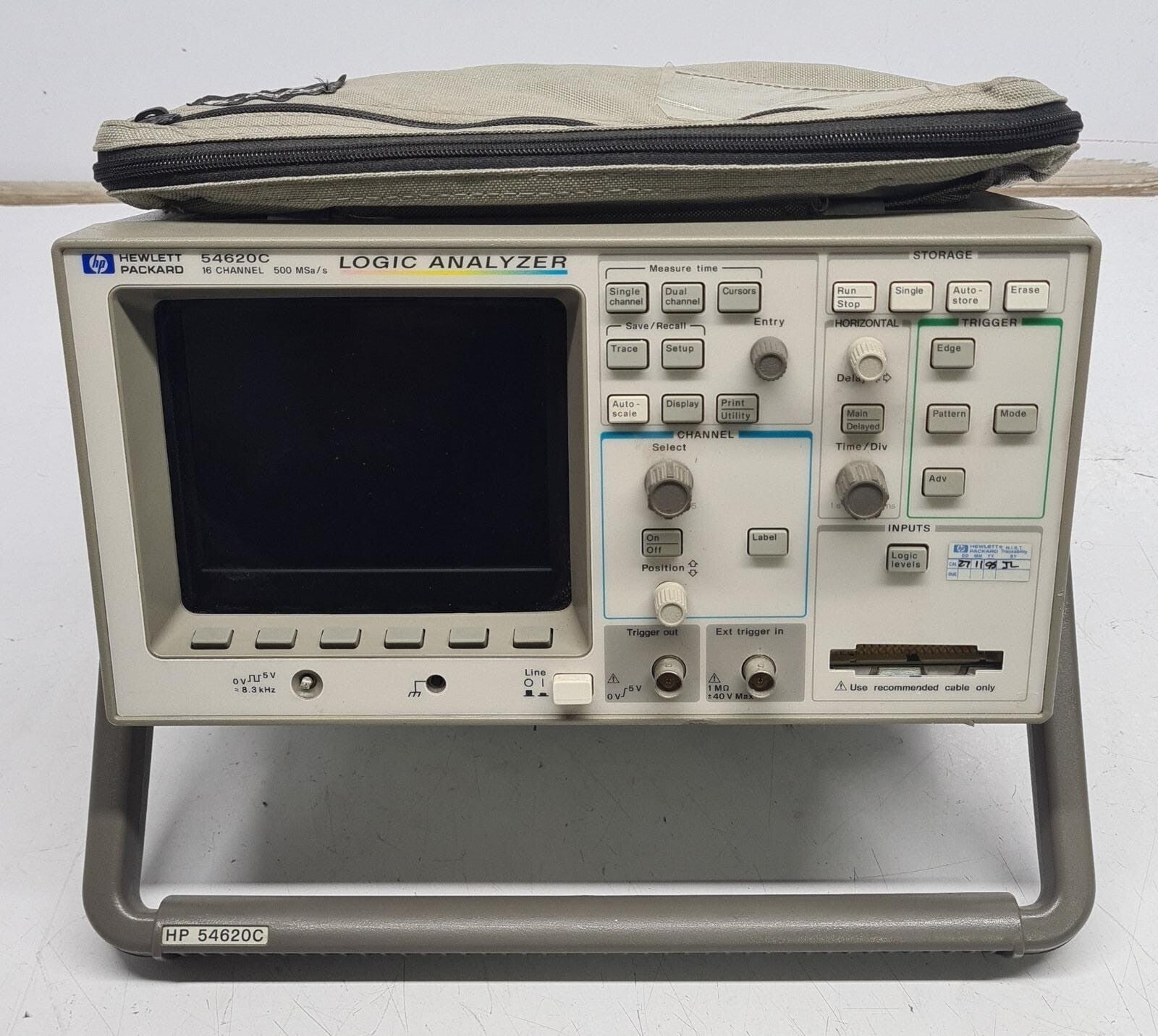 HP Agilent 54620C Logic Analyzer 16-channels 500MSa/s W/ 54650A **AS-IS