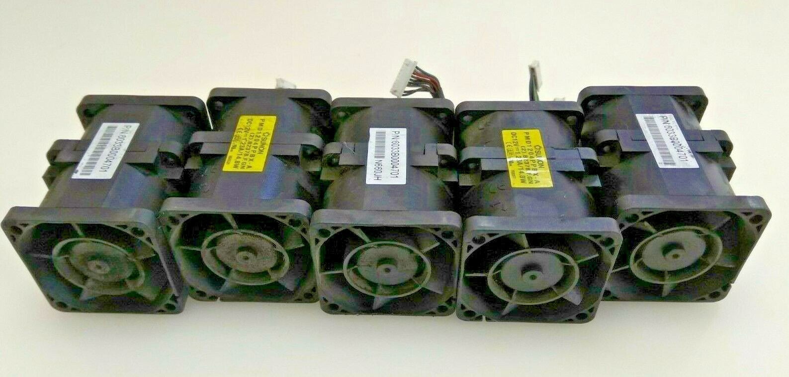 5Pcs of Sunon 6033B0004701 Cooling Fan Intel Sr1500al Sr1500alna 1u Xeon server