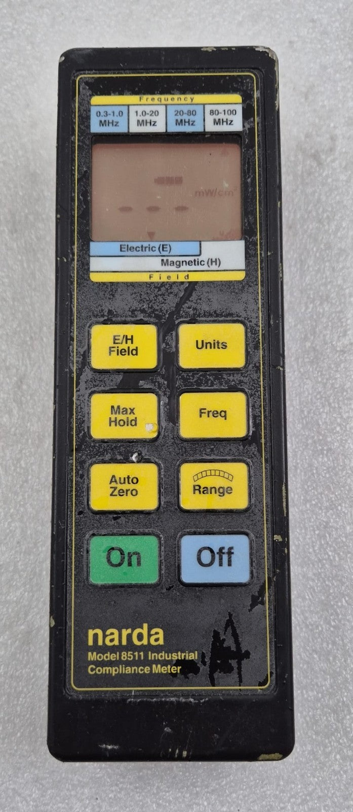 Narda 8511 Industrial Compliance Meter **AS-IS**