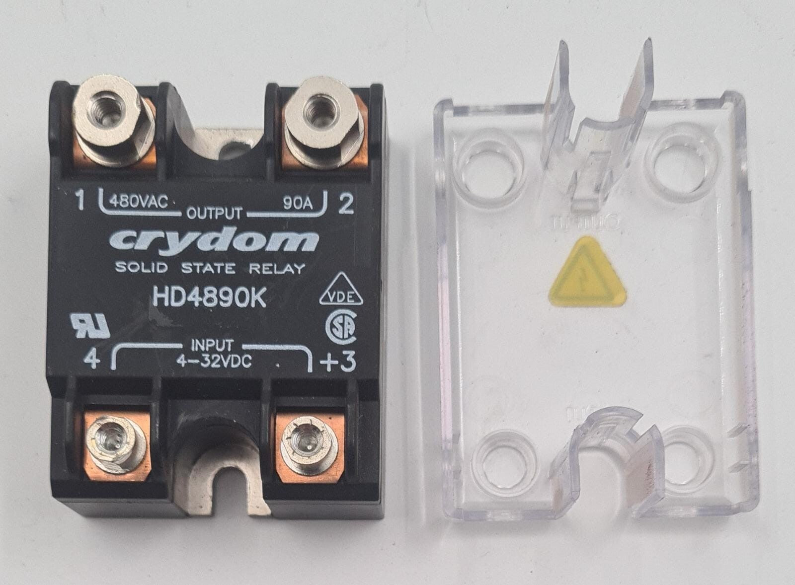 Crydom HD4890K SSR Solid State Relay 480VAC 90A Panel Mount