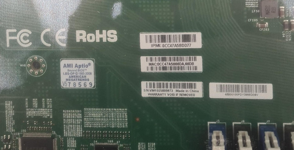 NEW - SUPERMICRO X10DRX REV:1.00 Motherboard Dual LGA 2011-3 W/ IO Shield