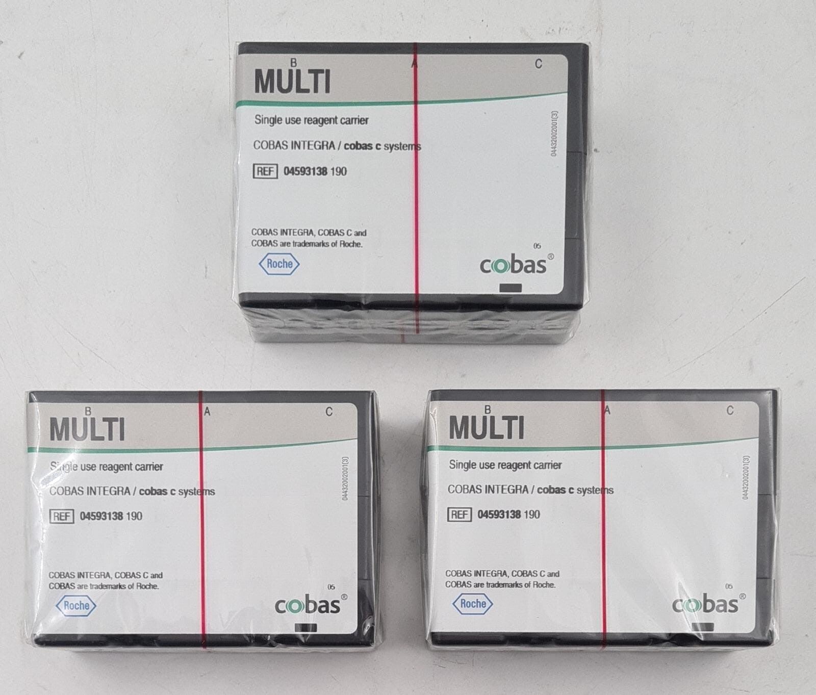 [LOT 3] NEW - ROCHE COBAS C INTEGRA Reagent Carrier MULTI 04593138 190