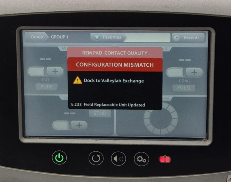 COVIDIEN Valleylab FT10 FT Series Energy Platform VLFT10GEN **AS-IS**