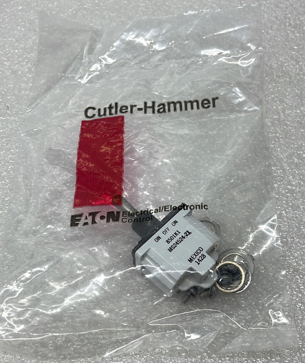 [LOT 3 PCS] NEW - EATON Cutler-Hammer 8501K1 Switch Toggle MS24524-21 3-Position