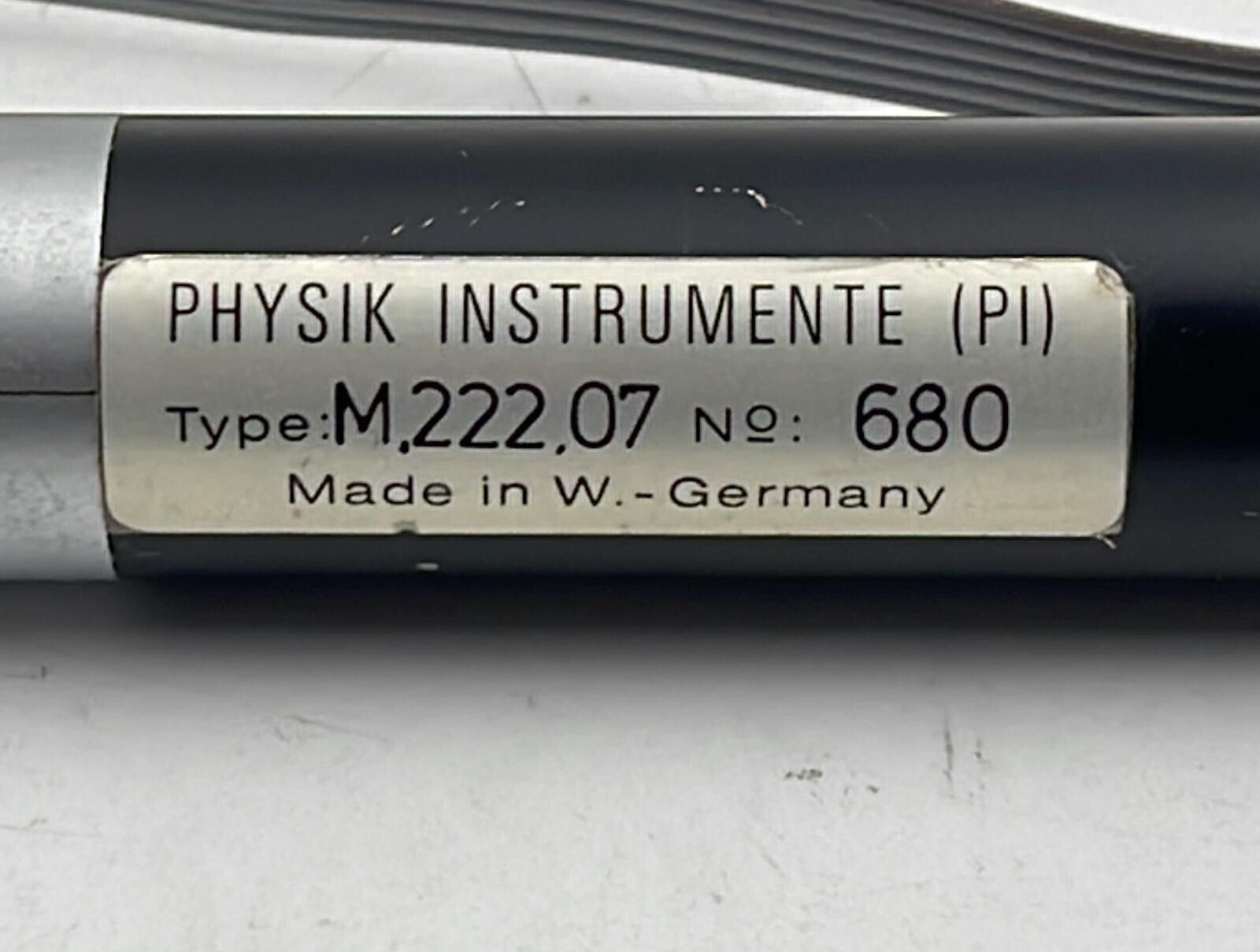 Physik Instrumente PI M-222.07 High Resolution Linear Drive