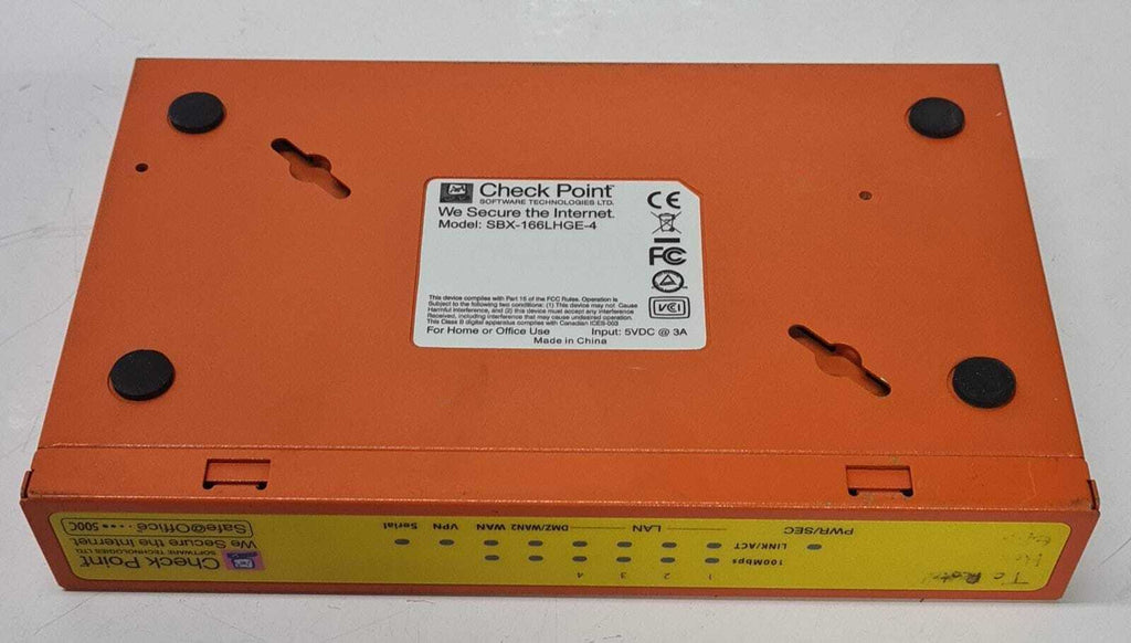 Check Point Safe@Office 500C Series Firewall Router Security SBXW-166LHGE-4 VPN