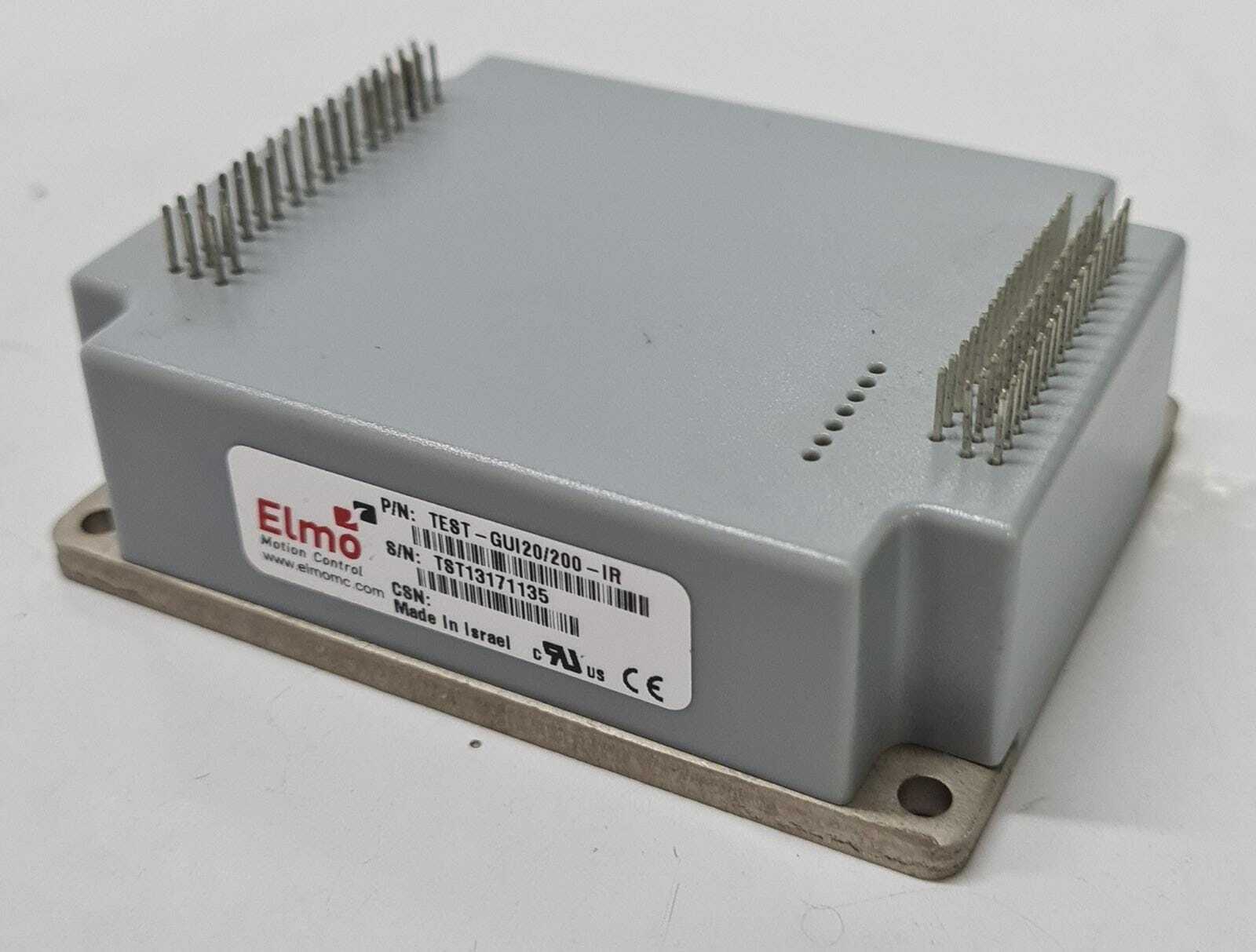 Elmo Motion Control TEST- GUI20/ 200- IR Servo Drive