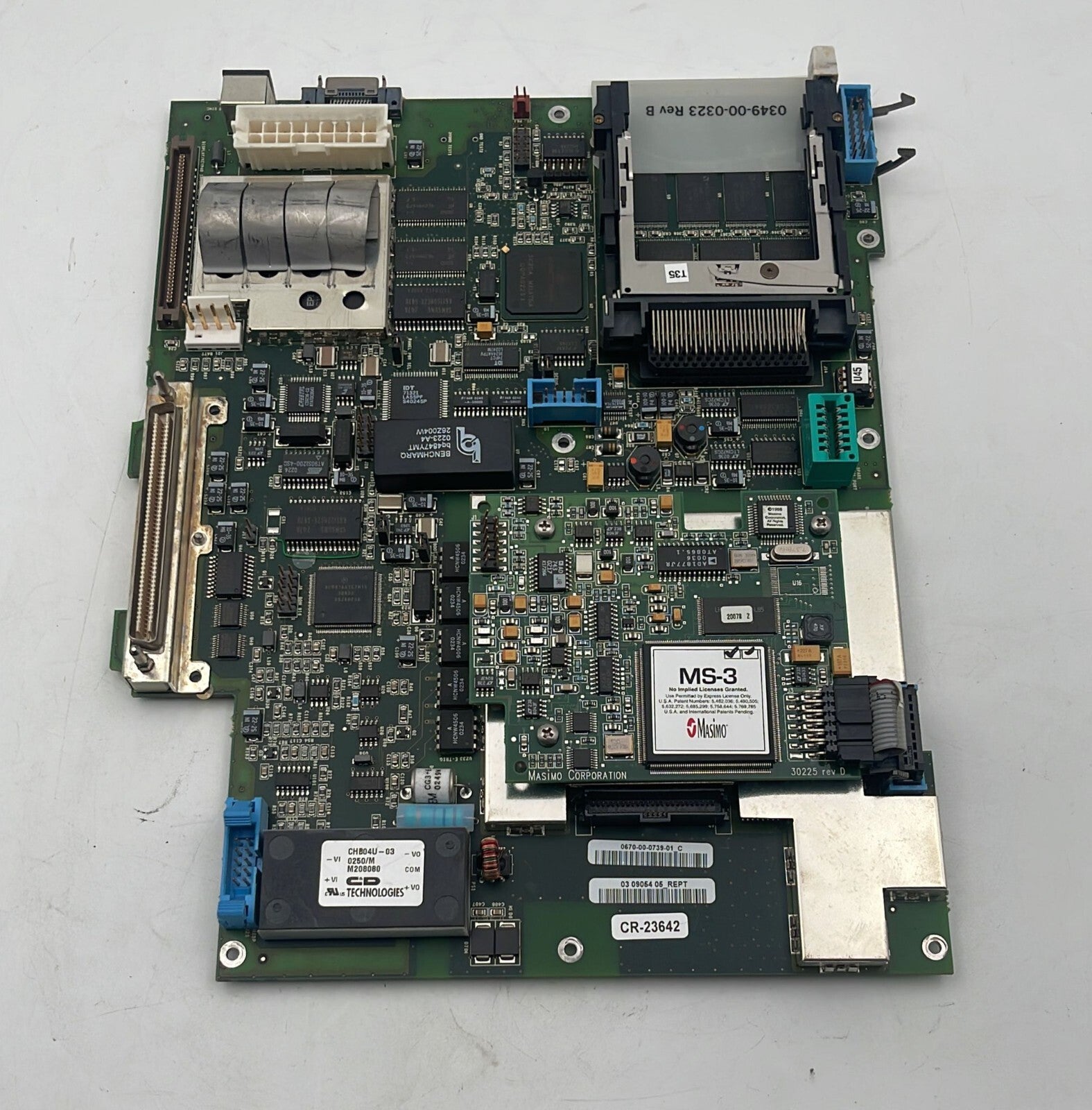 DataScope Passprot 2 MotherBoard CPU 0670-00-0739-01 W/ Masimo 30225