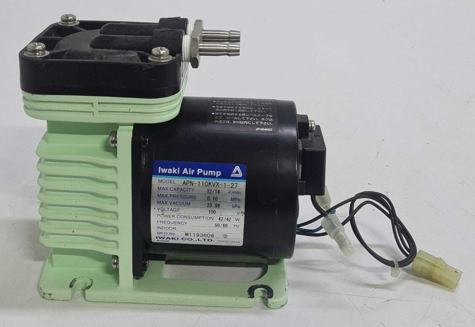Iwaki Air Pump APN-110KVX-1-27 100V Vacuum Assy