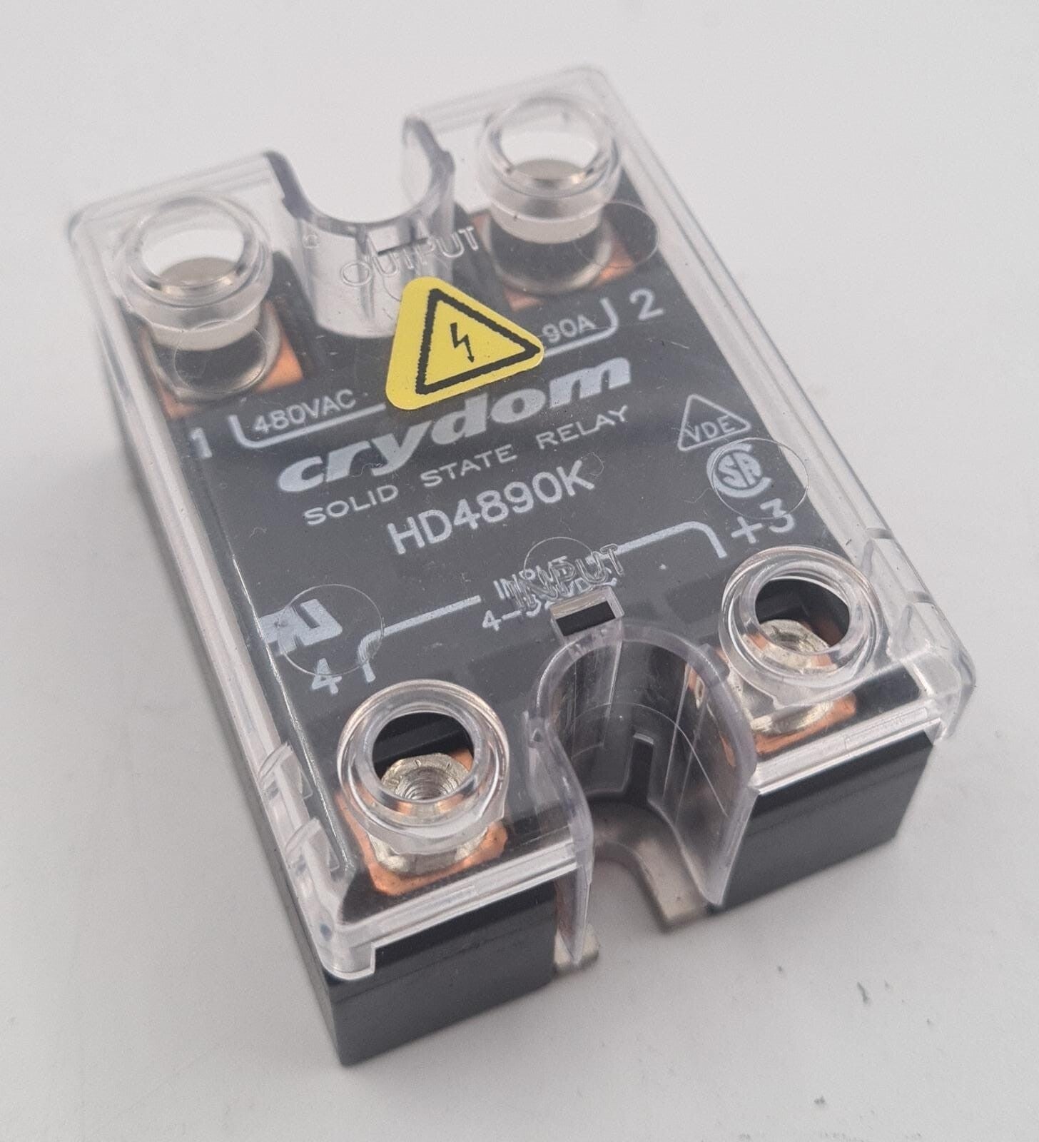 Crydom HD4890K SSR Solid State Relay 480VAC 90A Panel Mount