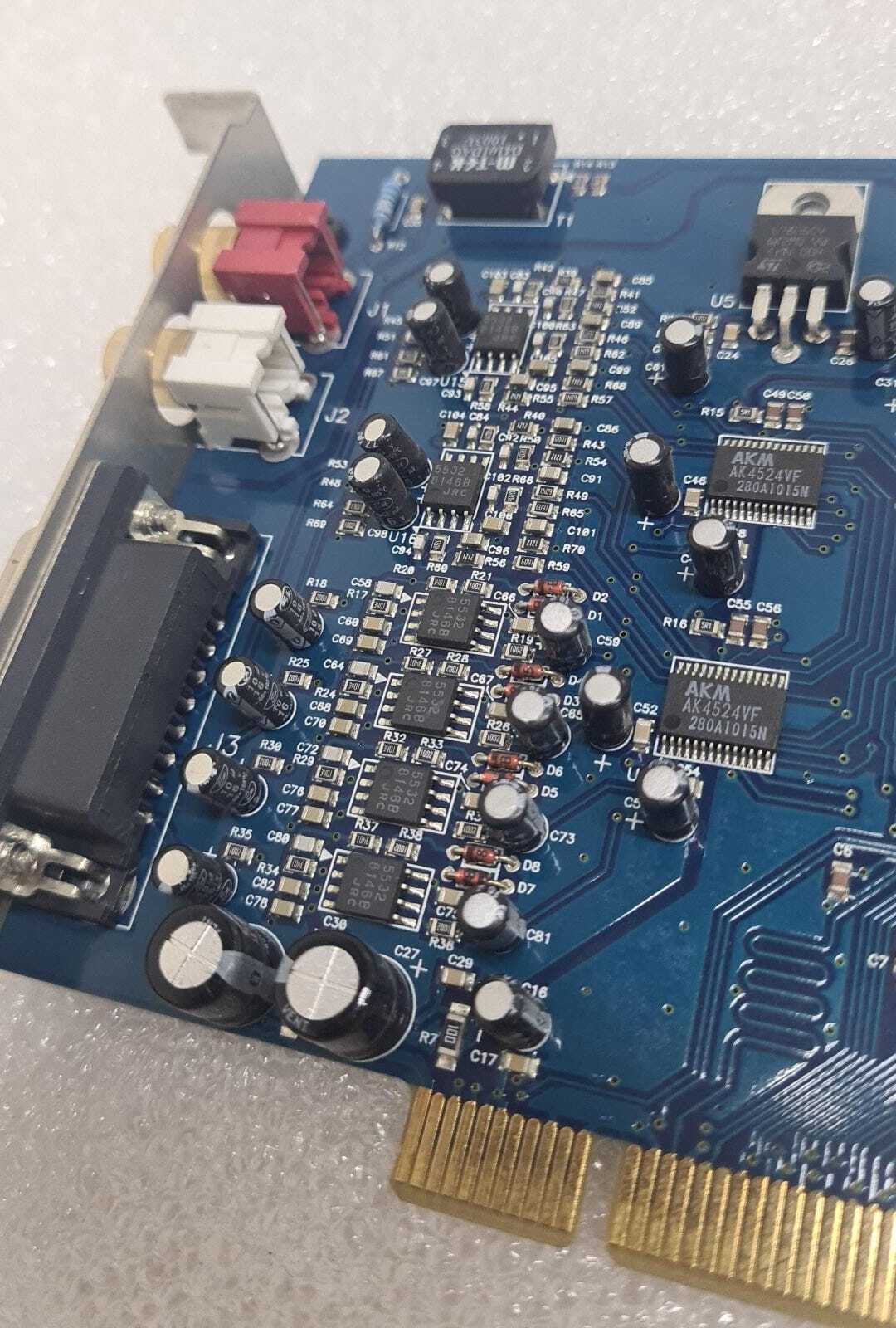 M-AUDIO CB12-068E0 DELTA66 REV-E PCI Sound Card Board