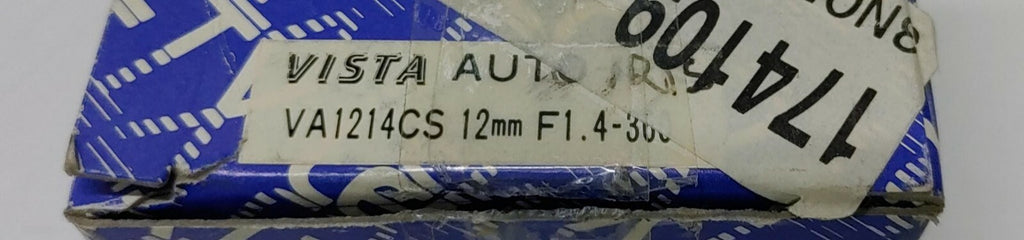 VISTA CCTV LENS 12mm F1.4CS Auto-iris Security Camera Lens VA1214CS