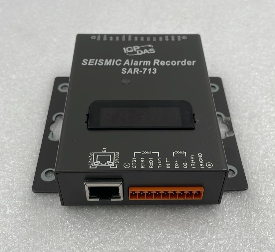 ICP DAS SAR-713 Seismic Alarm Recorder **AS IS**