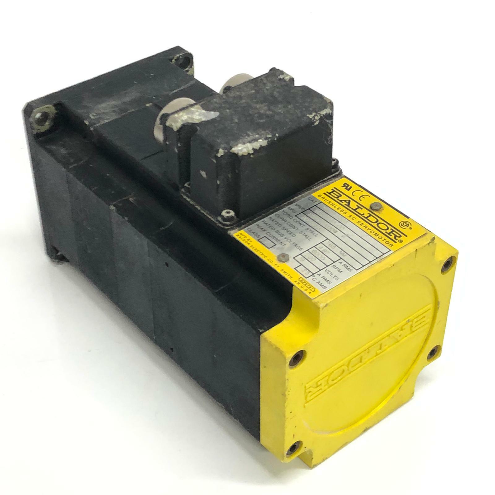 Baldor Brushless AC Servo Motor W079/1083 21348 D221 284 00 Spec: S2P102W001
