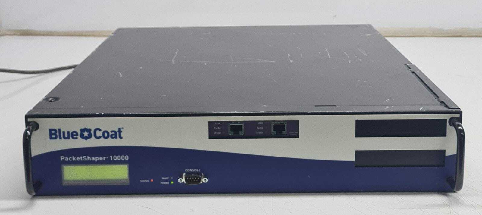 Blue Coat PacketShaper 10000 PS10000 Version 8.7.2 - FOR PARTS