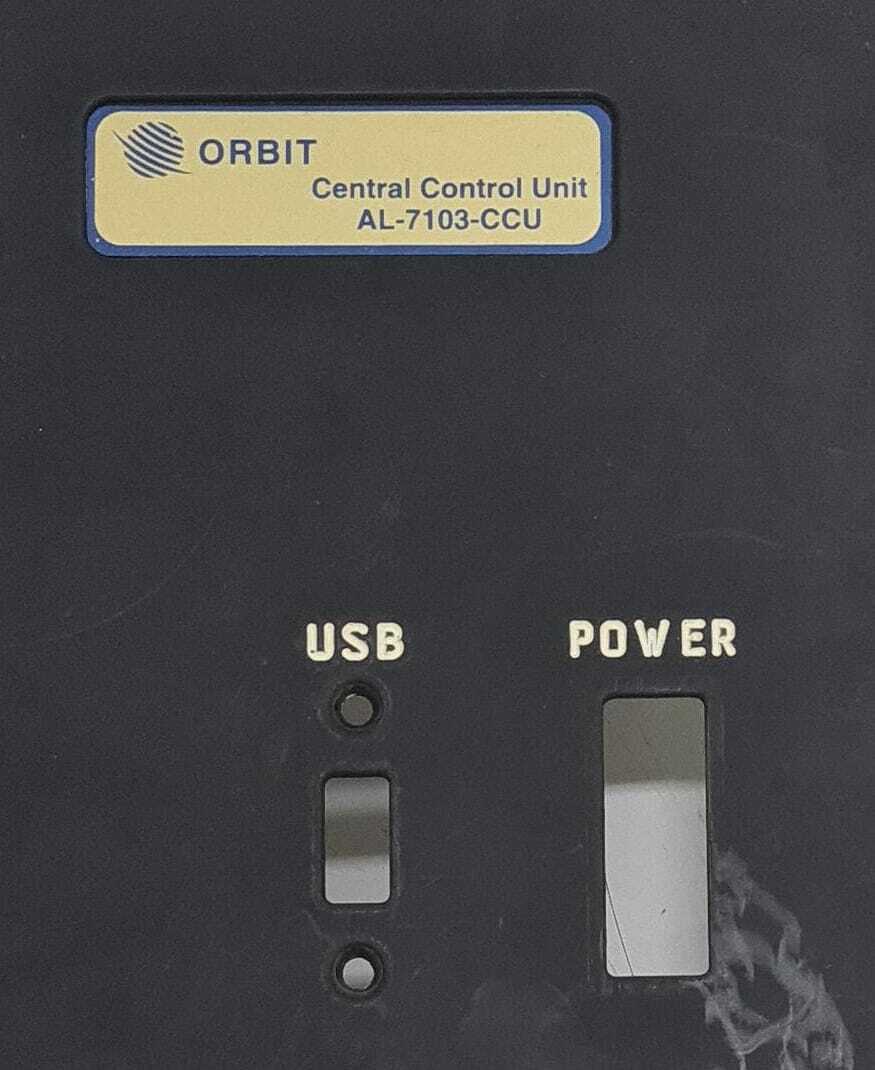 ORBIT Marine Central Control Unit AL-7103-CCU Panel Screen 71-1040471 Board