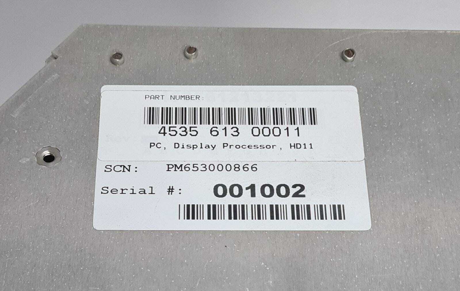 PHILIPS HD11 ULTRASOUND PC Computer Display Processor 453561300011