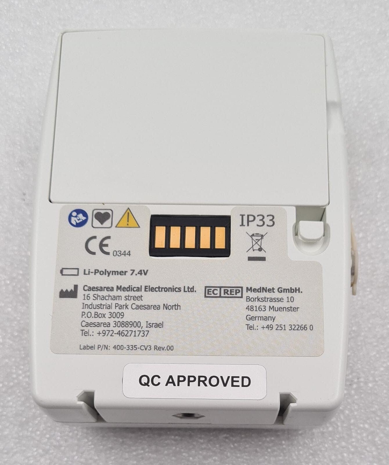 NEW- MedNet CME Caesarea BD BodyGuard 999-603PFM Infusion PUMP & CHARGER KIT